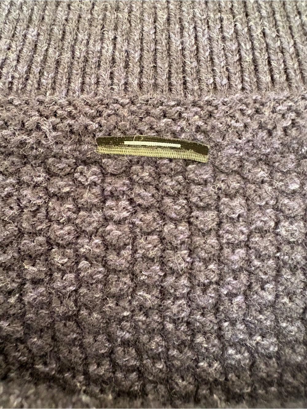 Lululemon Men's Crewneck Cotton Sweater - Navy (collar tag cut) - Picture 3 of 8